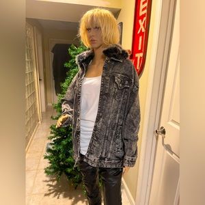 Michael Kors Oversized Jean Jacket
